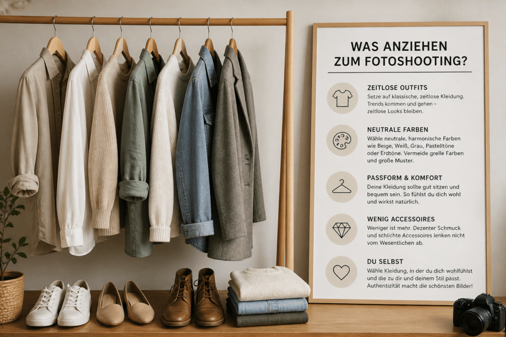 Was anziehen zum Fotoshooting? – Die besten Outfit-Tipps